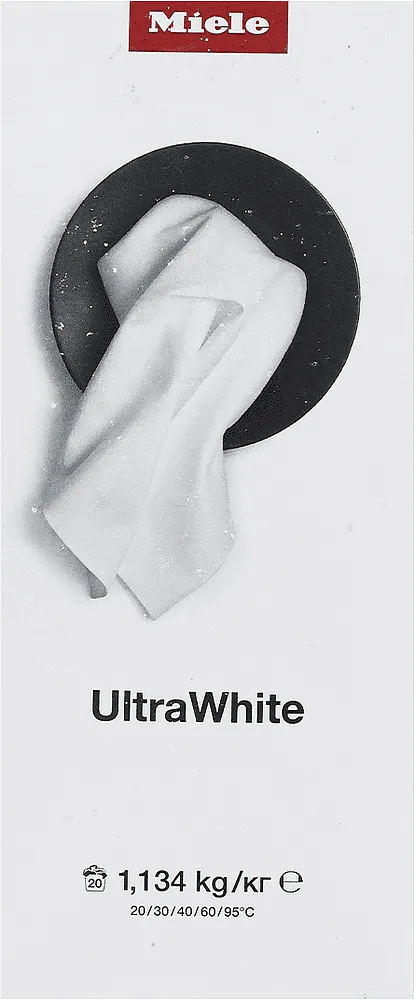 Լվացքի փոշի սպիտակ «Miele Ultra White» 1.134կգ
