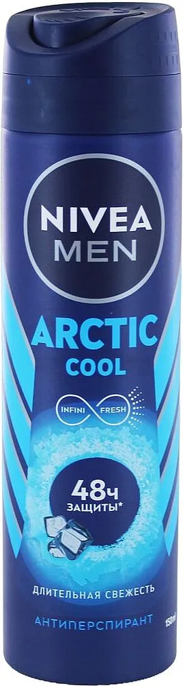 Antiperspirant - deodorant "Nivea Men Arctic Cool" 150ml
