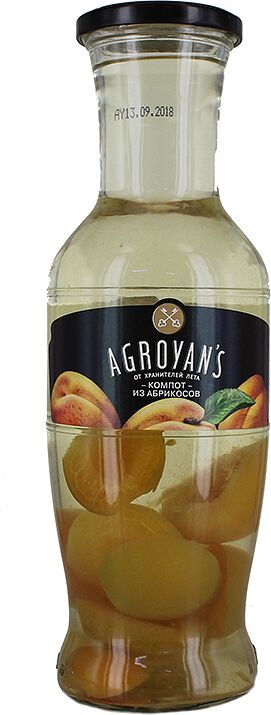 Compote "Agroyan's" 1050g Apricot