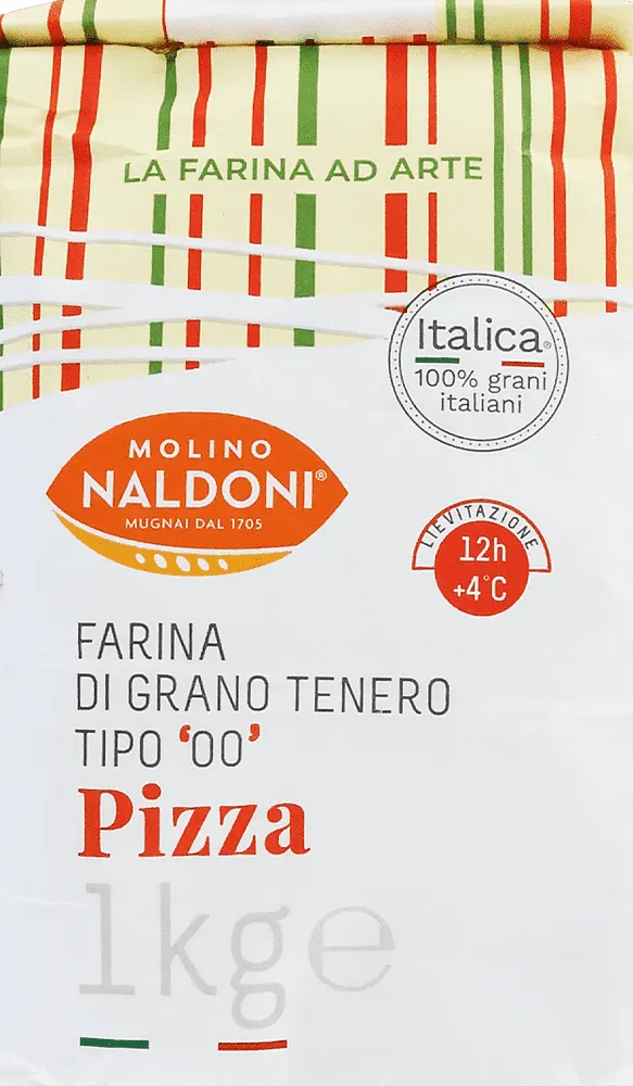 Wheat flour "Molino Naldoni Tipo 00 Pizza" 1kg