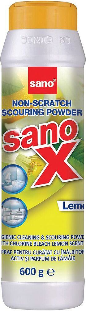 Մաքրող փոշի «Sano-X» 600գ Ունիվերսալ