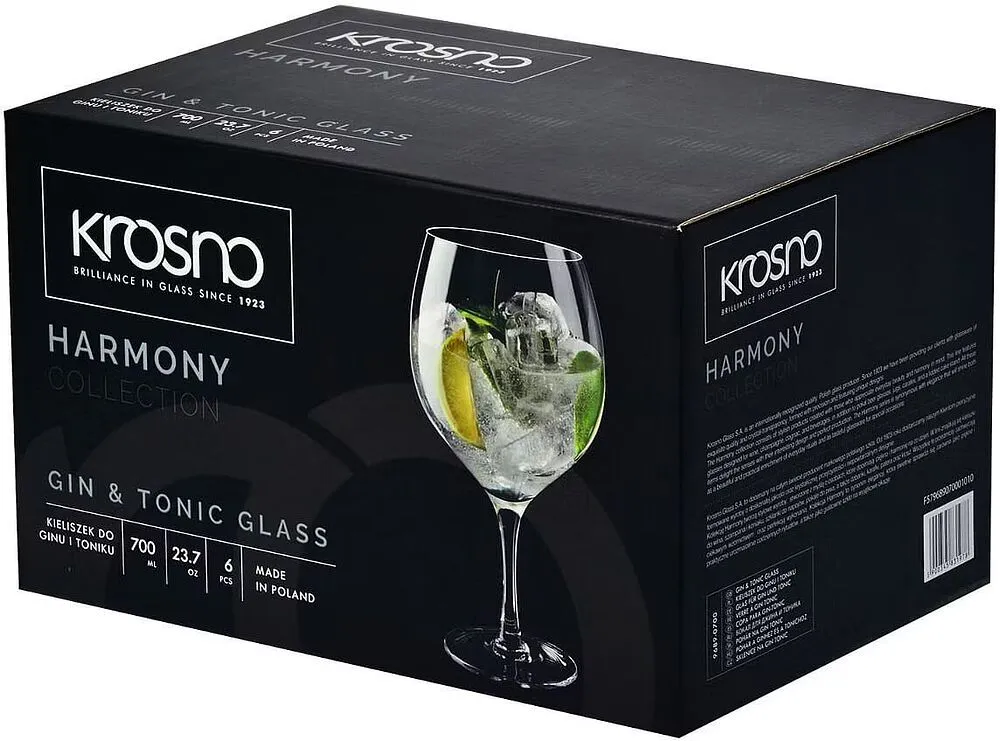 Glass "Krosno" 6pcs
