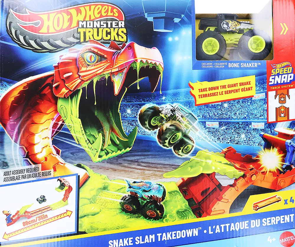 Toy 'Hot Wheels Monster Trucks"