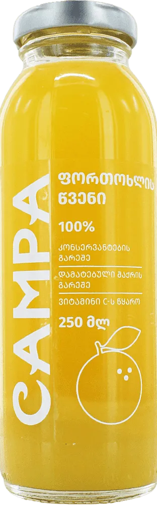 Orange juice "Campa" 250ml
