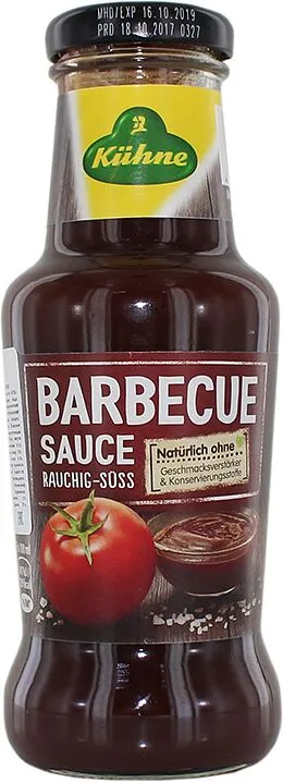 Barbecue sauce "Kuhne Barbecue" 250ml