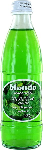 Լիմոնադ «Mondo» 0.33լ Անանուխ