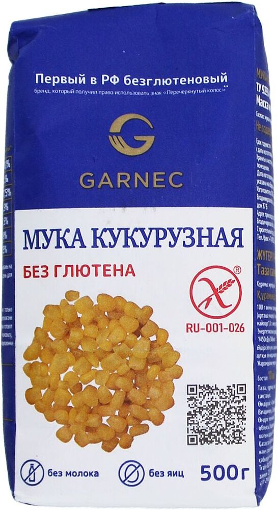 Corn flour "Garnec" 500g