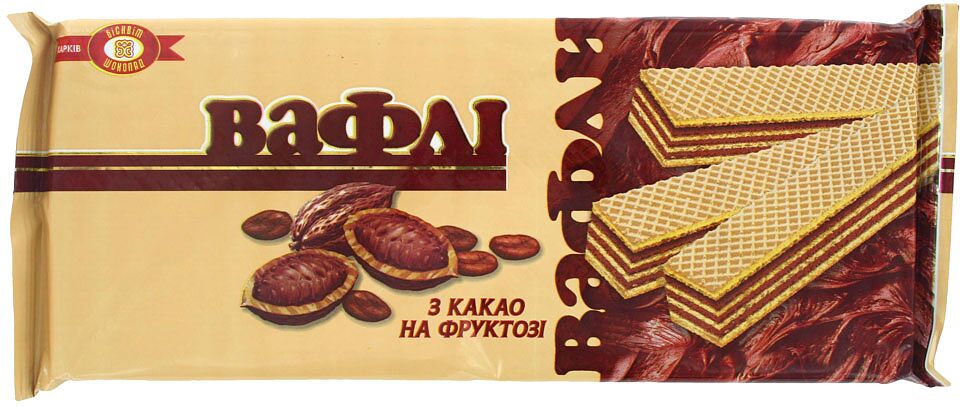 Wafers with cocoa filling "Kharkov" 130g