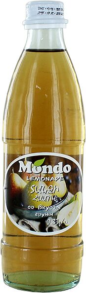 Лимонад "Mondo" 0.33л Груша
