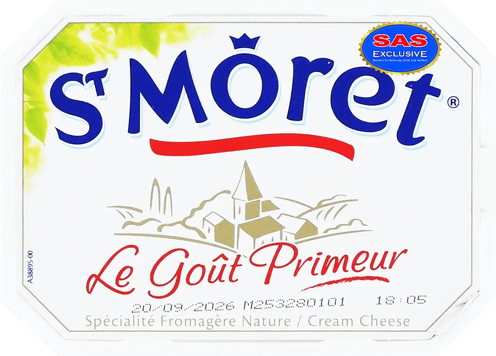 Cream cheese "St. Moret Le guit Primeur" 150g
