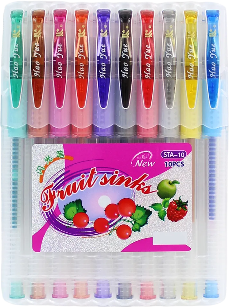 Գրիչ գունավոր «Fruit Sinks» 10  հատ
