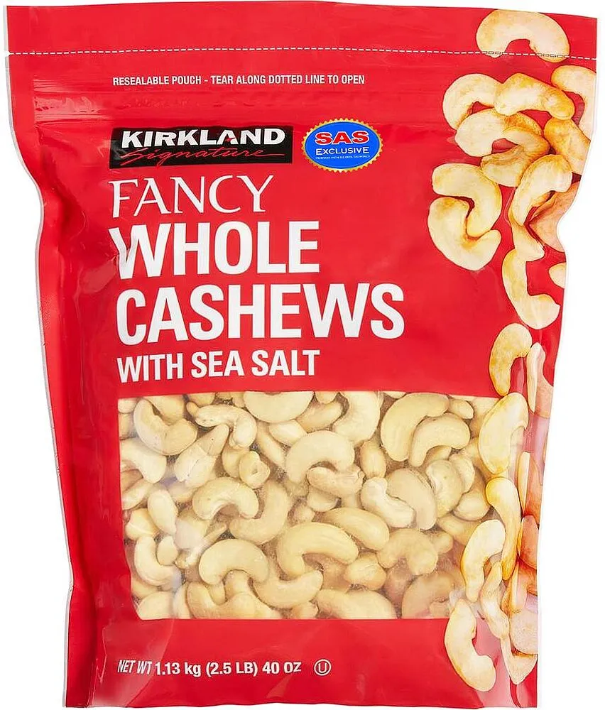Cashew with salt "Kirkland Signature" 1.13kg
