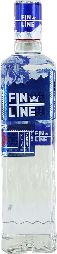 Vodka "Finline Arctic" 0.7l