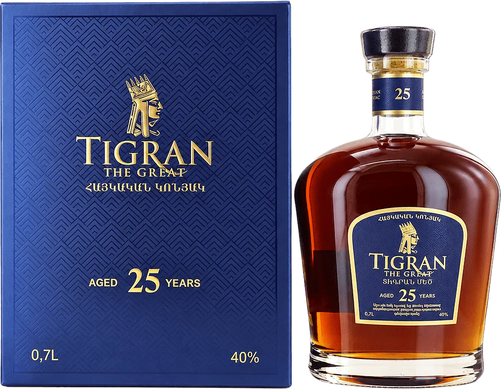 Cognac "Tigran The Great 25*" 700ml
