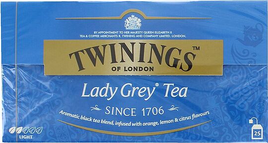 Թեյ սև «Twinings Lady Grey» 50գ

