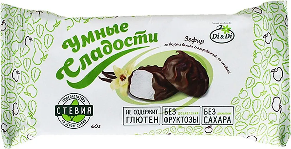 Vanilla zefir "Di&Di Умные Сладости" 60g 