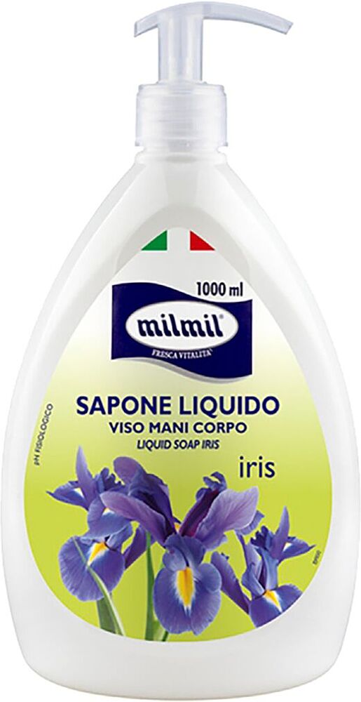 Antibacterial liquid soap "Milmil" 1l
