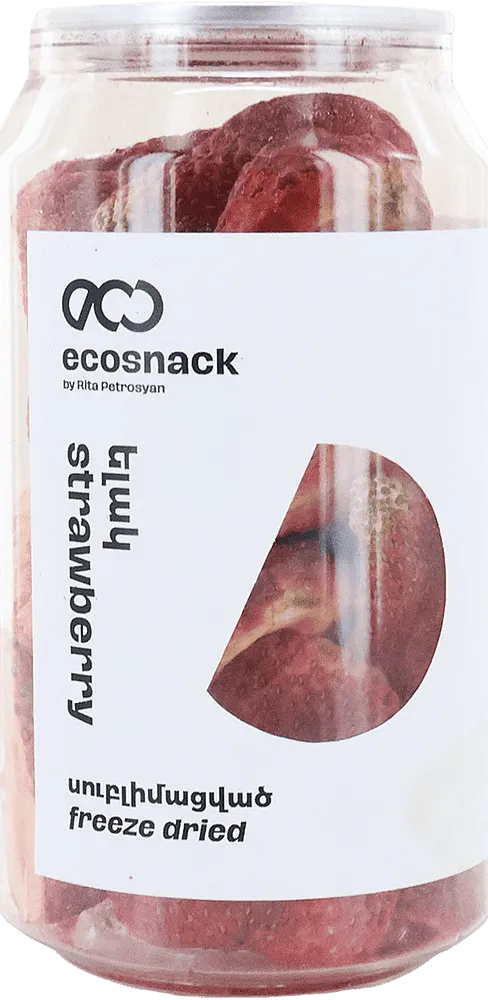 Ելակ սուբլիմացված «Ecosnack Strawberry» 25գ
