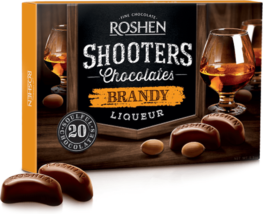 Набор шоколадных конфет "Roshen Shooters" 150г