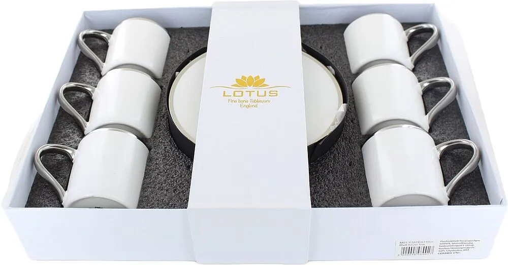 Glass ''Lotus'' 6 pcs