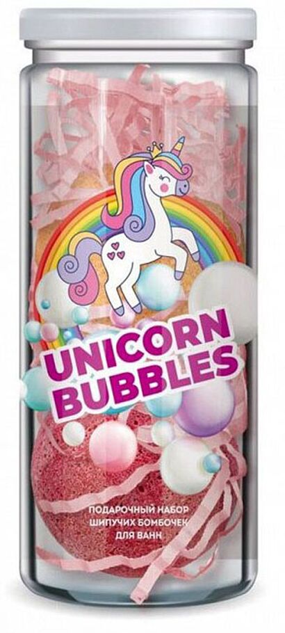 Լոգանքի ռումբերի հավաքածու «Unicorn Bubbles»  2*110գ