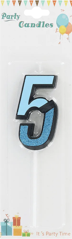 Մոմ ծննդյան «Party Candles» N5
