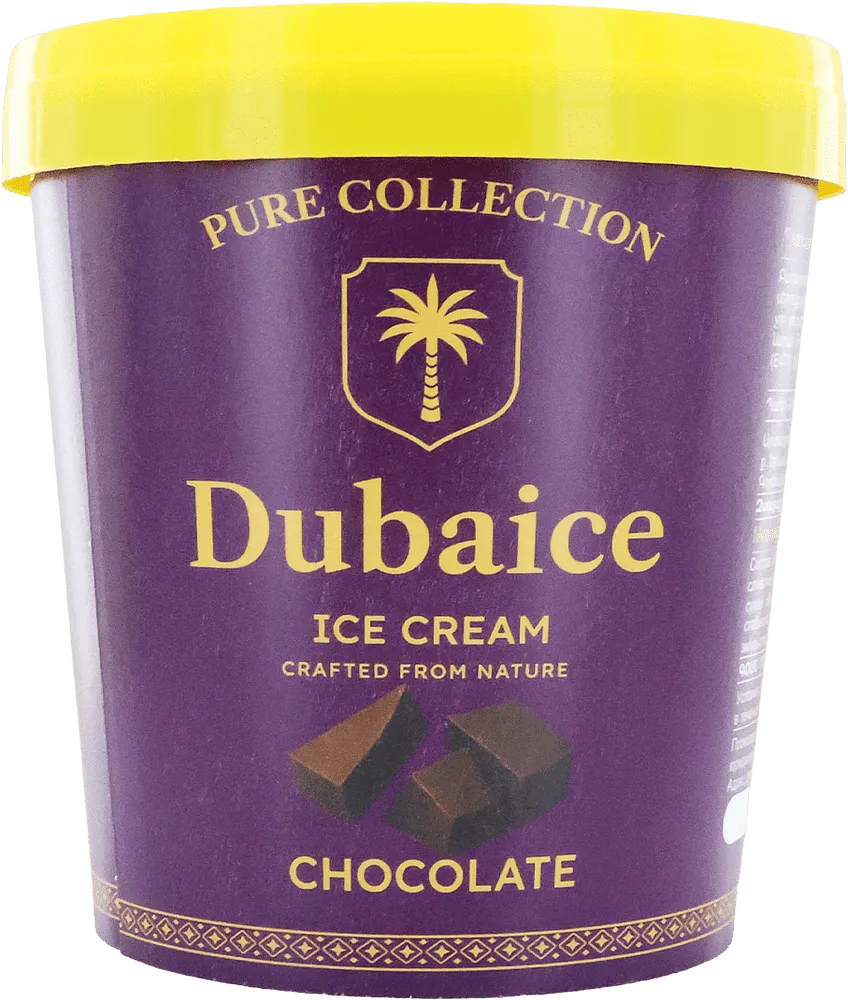 Chocolate ice cream "Dubaice Chocolate" 500g
