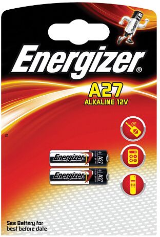 Battery "Energizer A27 12V" 2pcs