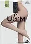 Tights "U&M 20 Den L" Graphite
