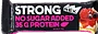 Protein bar with berry flavor "Rex Strong Berry Pie" 100g
