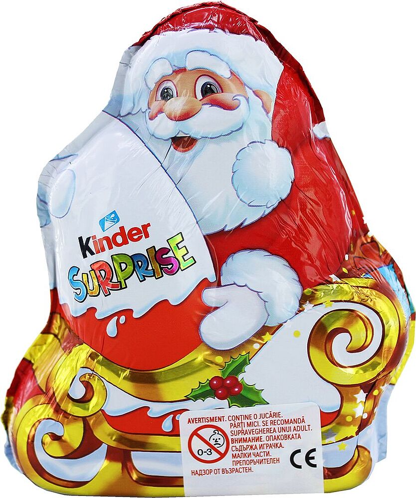 Շոկոլադե կոնֆետ «Kinder Santa Claus» 75գ