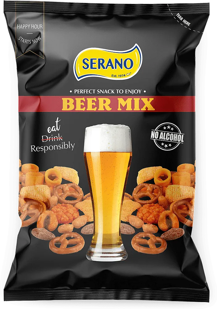Nut & cracker mixture "Serano Beer Mix" 150g