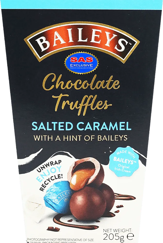 Շոկոլադե կոնֆետներ «Baileys Chocolate Truffles Salted Caramel» 205գ
