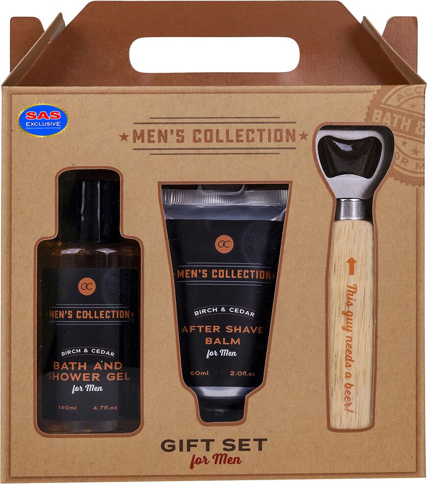 Gift set "Accentra Men's Collection" 3 pcs.