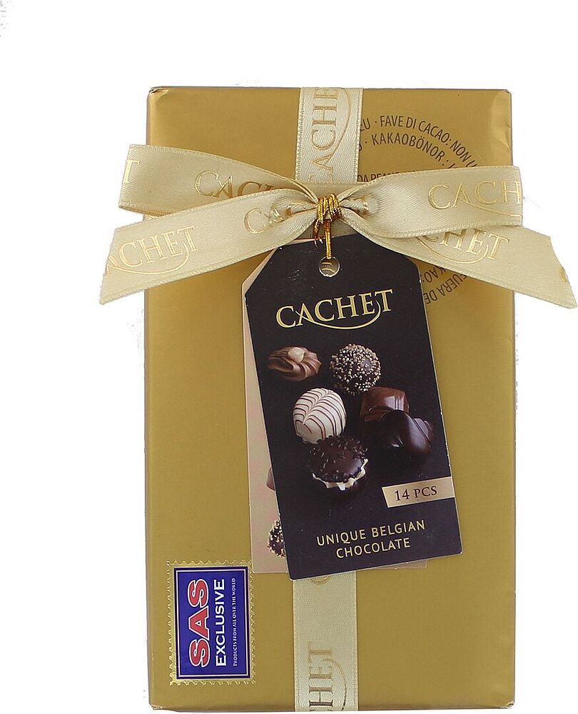 Набор шоколадных конфет "Cachet" 200г