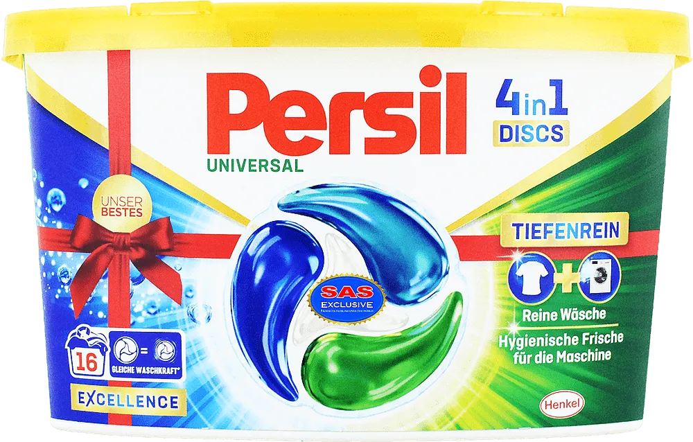 Universal washing capsules "Persil 4 in 1" 16 pcs 
