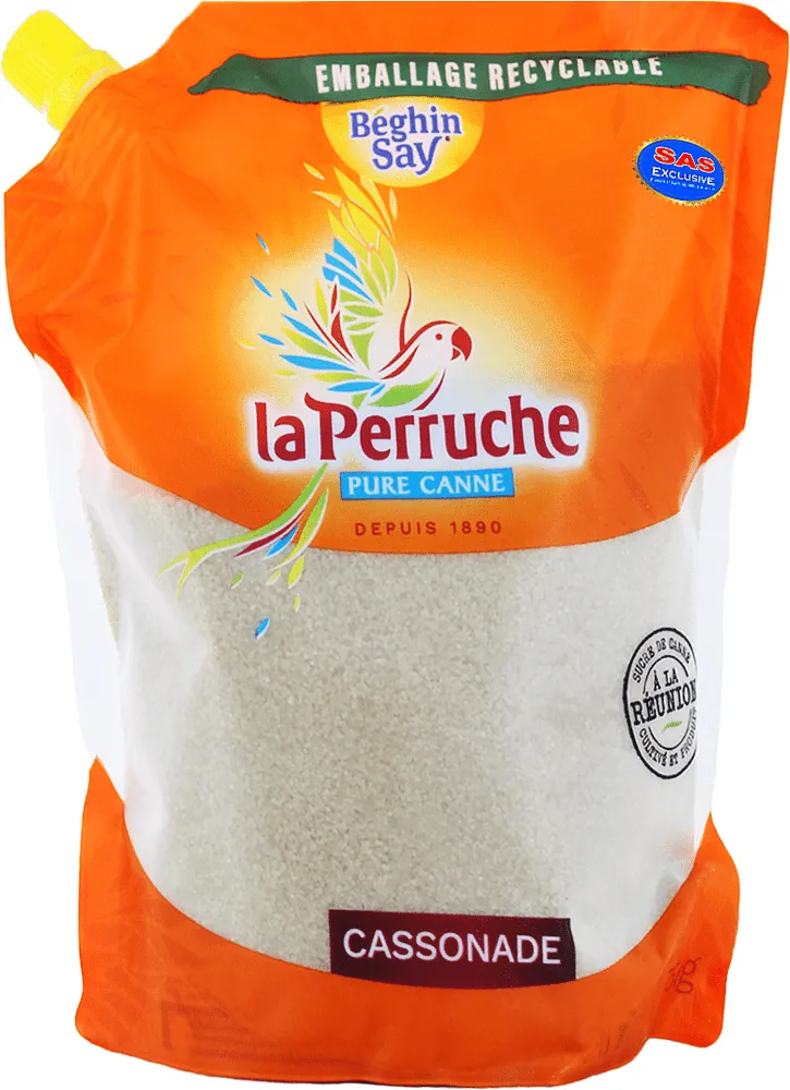 Cane sugar "La Perruche" 750g