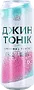 Light alcoholic drink "Obolon Smak Gin Tonic" 0.5l