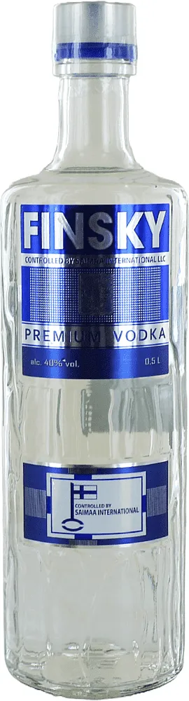Vodka "Finsky Premium" 0.5l
