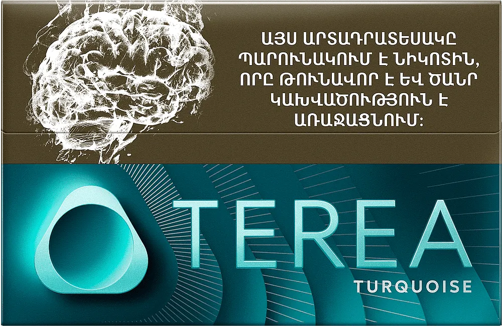 Տաքացվող ծխախոտի գլանակներ «TEREA TURQUOISE»
