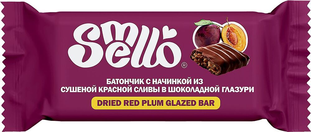 Stick with dried red plum filling "Smello" 45g

