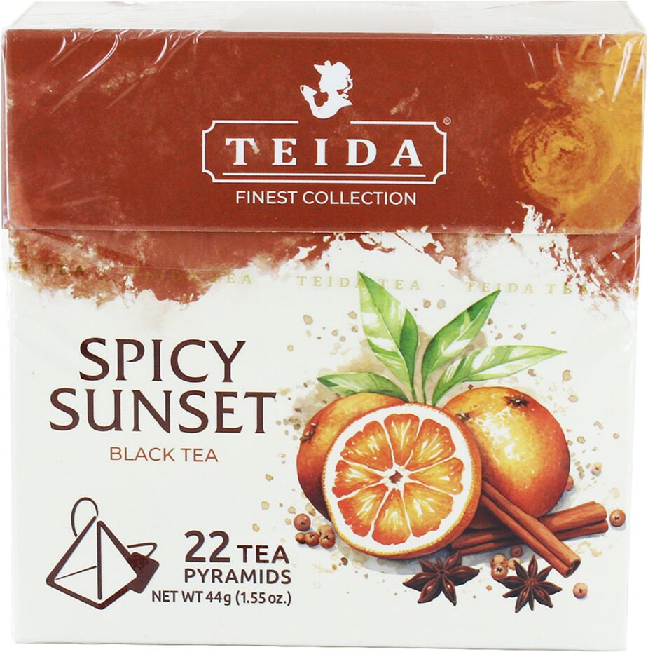 Чай черный "Teida Spicy Sunset" 44г