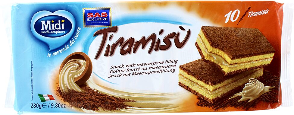 Tiramisu cake ""Midi"" 280g