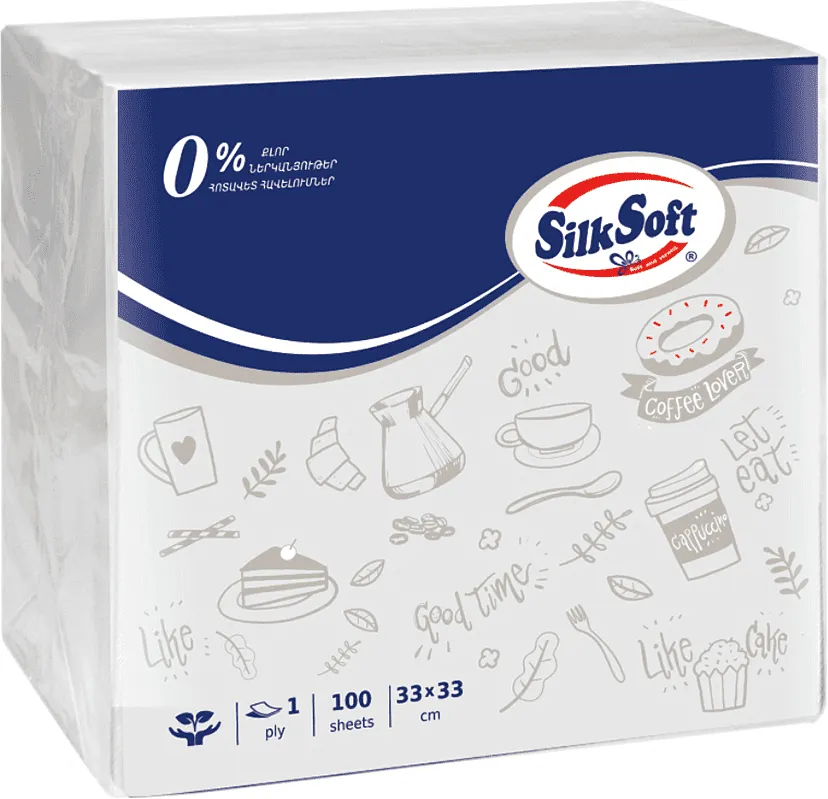 Napkins "Silk Soft" 100pcs.
