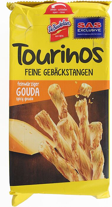 Sticks with cheese flavor "DeBeukelaer Tourinos" 125g