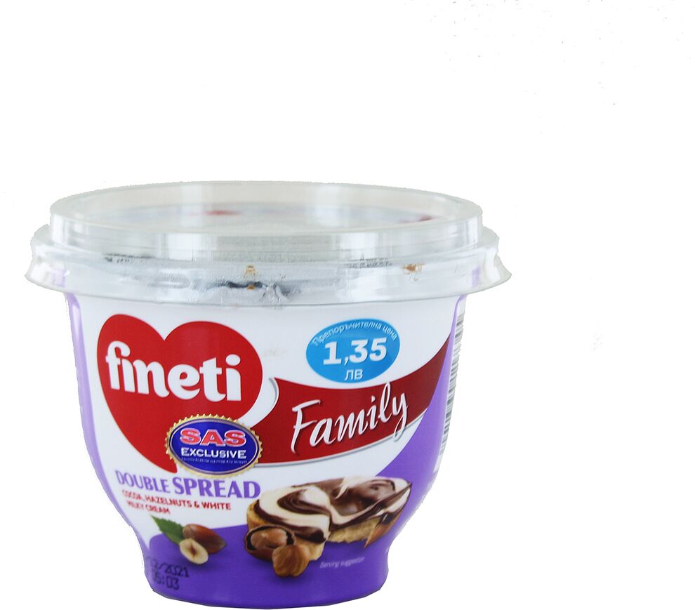 Chocolate pasta with hazelnut "fineti Family" 190g