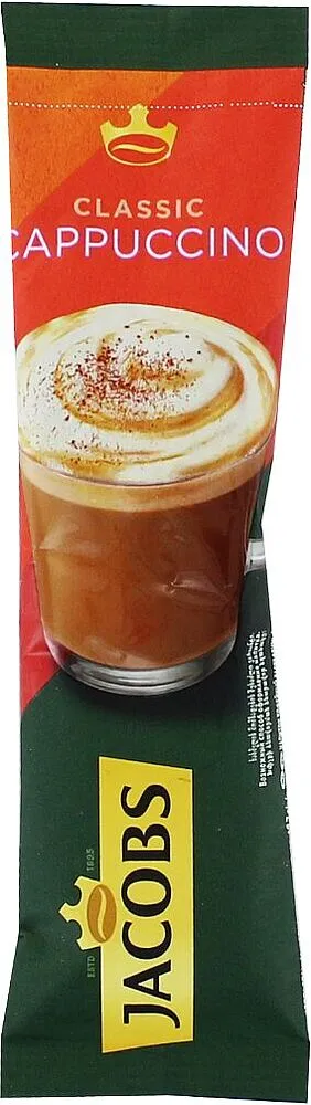 Սուրճ լուծվող «Jacobs Cappuccino» 18.7գ  	