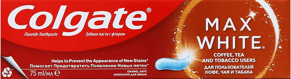 Toothpaste "Colgate Max White" 75ml
