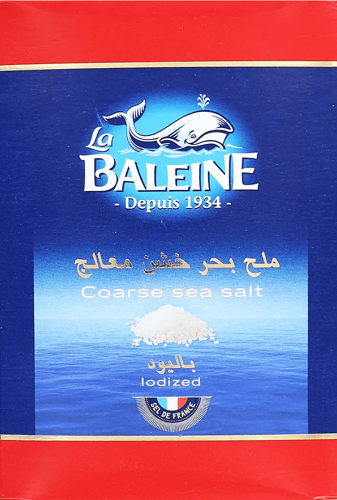 Sea salt ''Baleine''  1kg