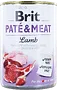 Lamb flavored dog food "Brit Pate & Meat Lamb" 400g
